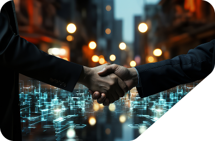 Business handshake